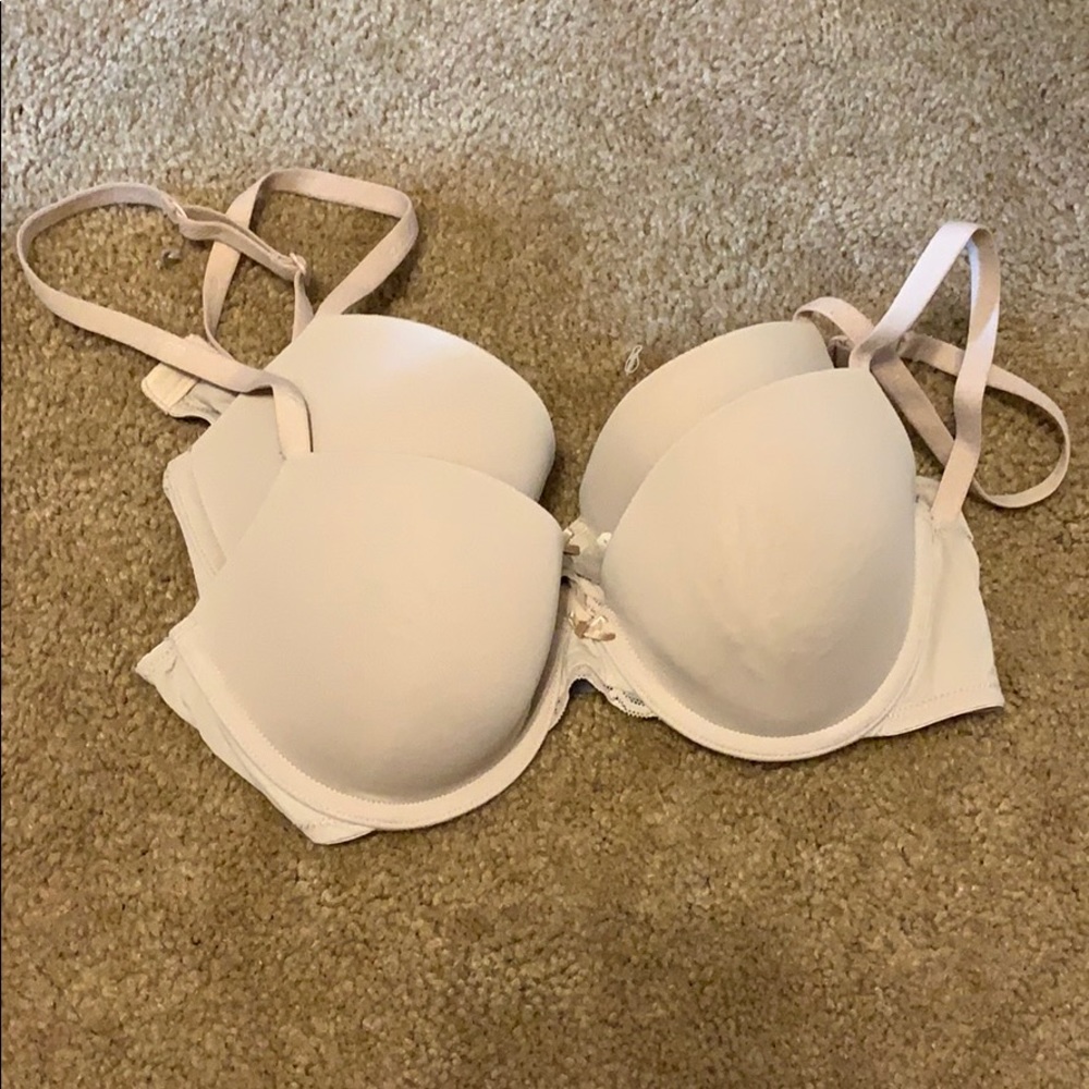 2 nude bras from Aerie, size 34B